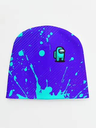 Детская шапка / AMONG US / АМОНГ АС