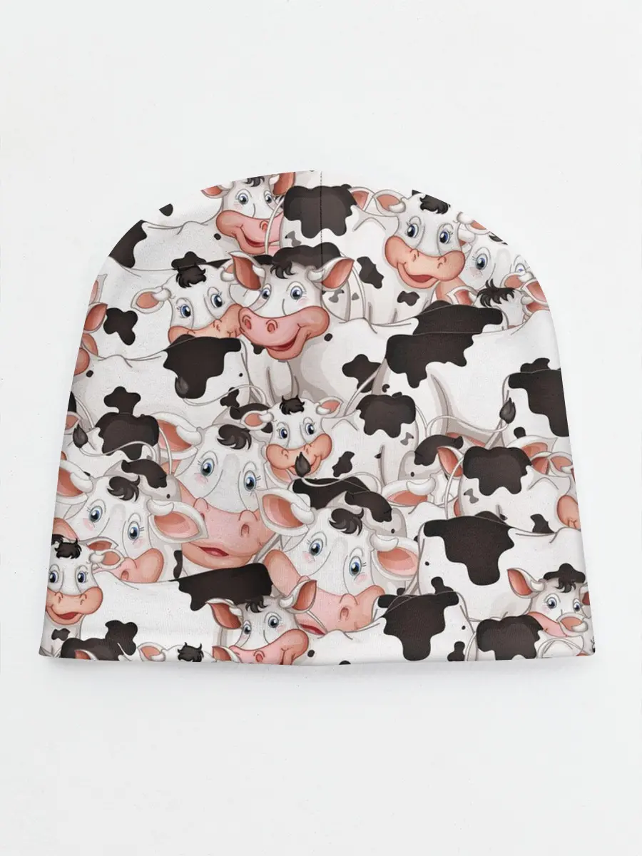 Детская шапка / Коровы