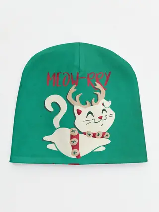 Детская шапка / Meow-rry Catmas