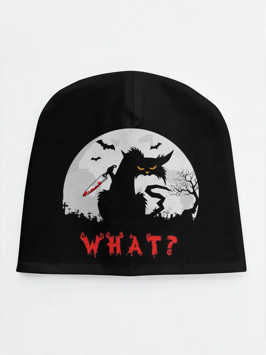 Детская шапка / What Cat