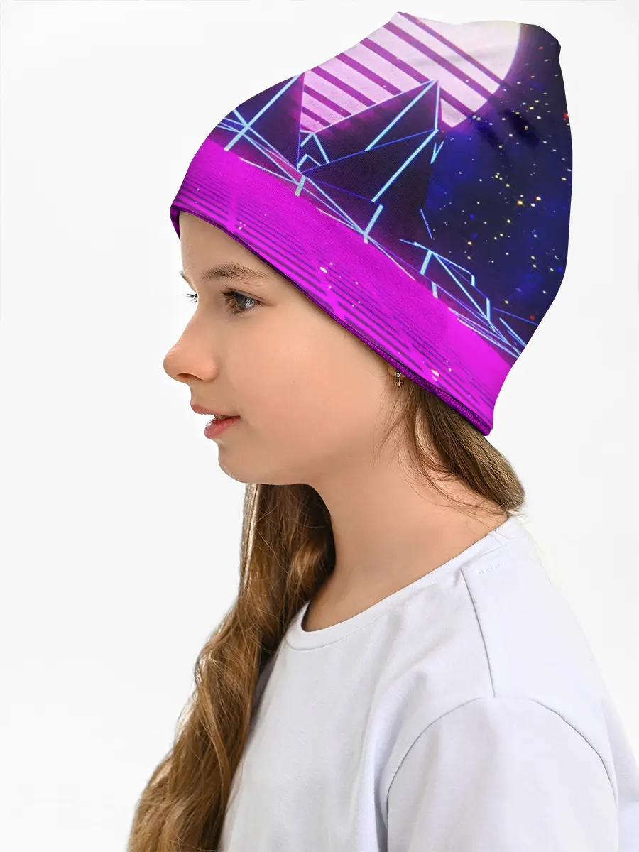 Детская шапка / Synthwave