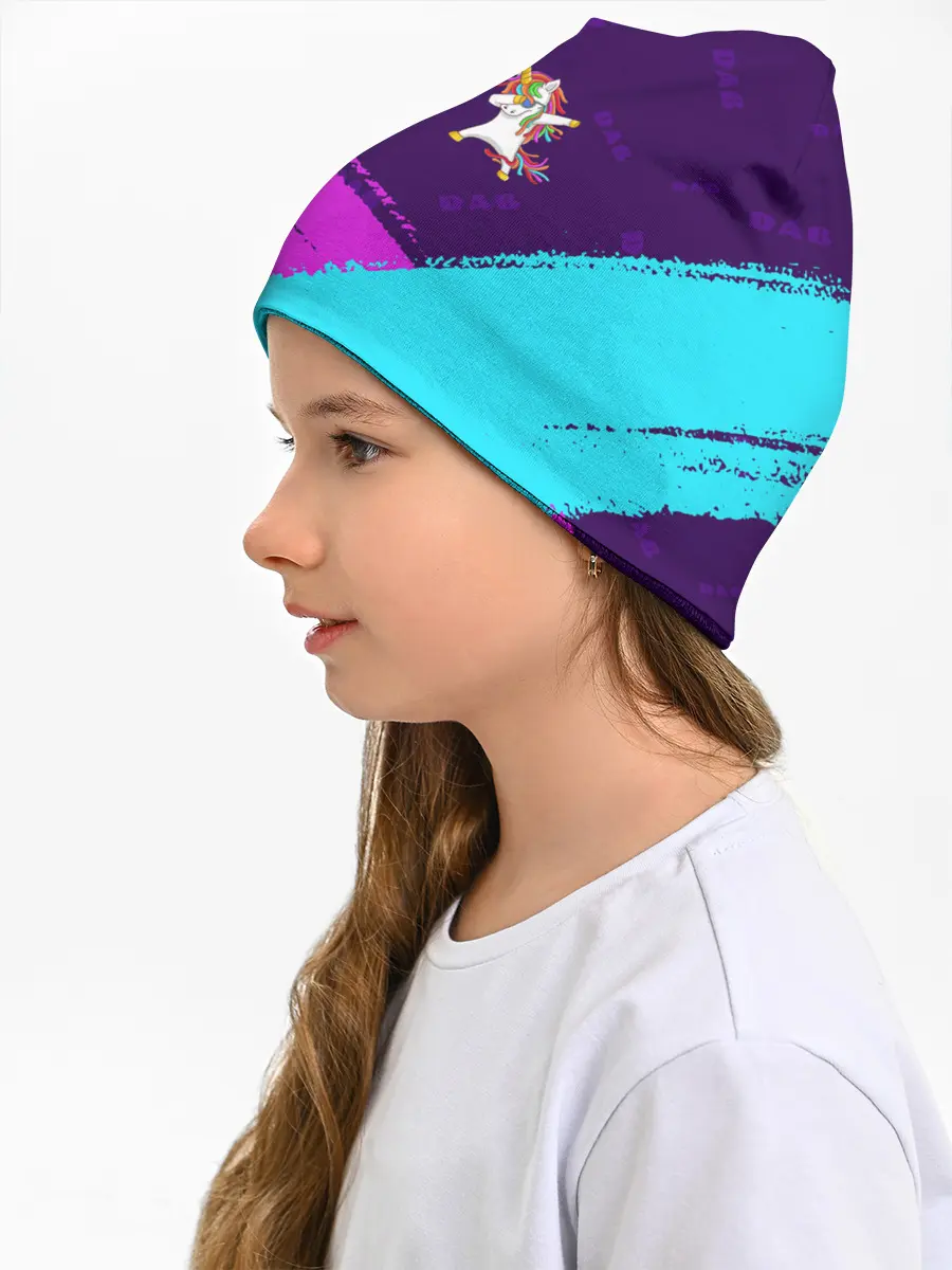 Детская шапка / ЕДИНОРОГ DAB