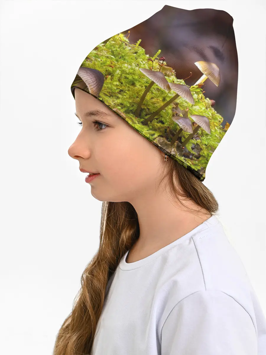 Детская шапка / Мох