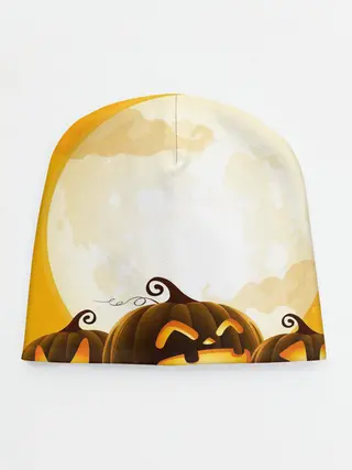 Детская шапка / Тыквы