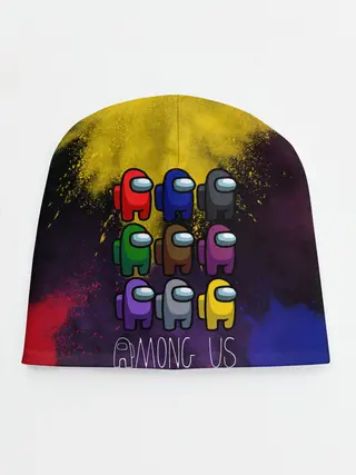 Детская шапка / AMONG US.