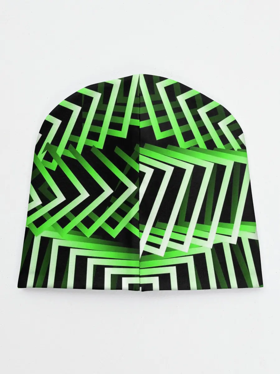 Детская шапка / Неоновые квадраты
