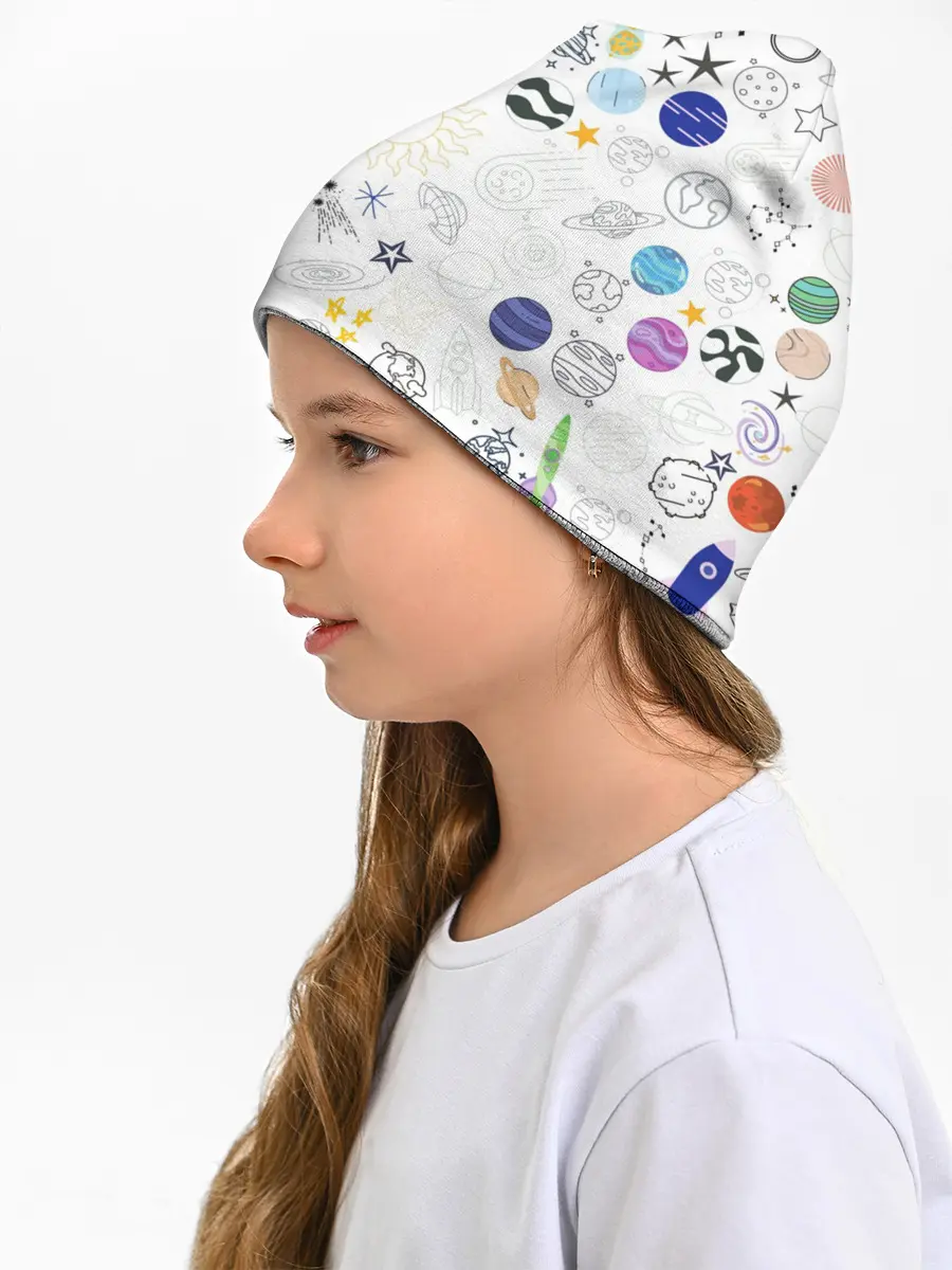 Детская шапка / космос