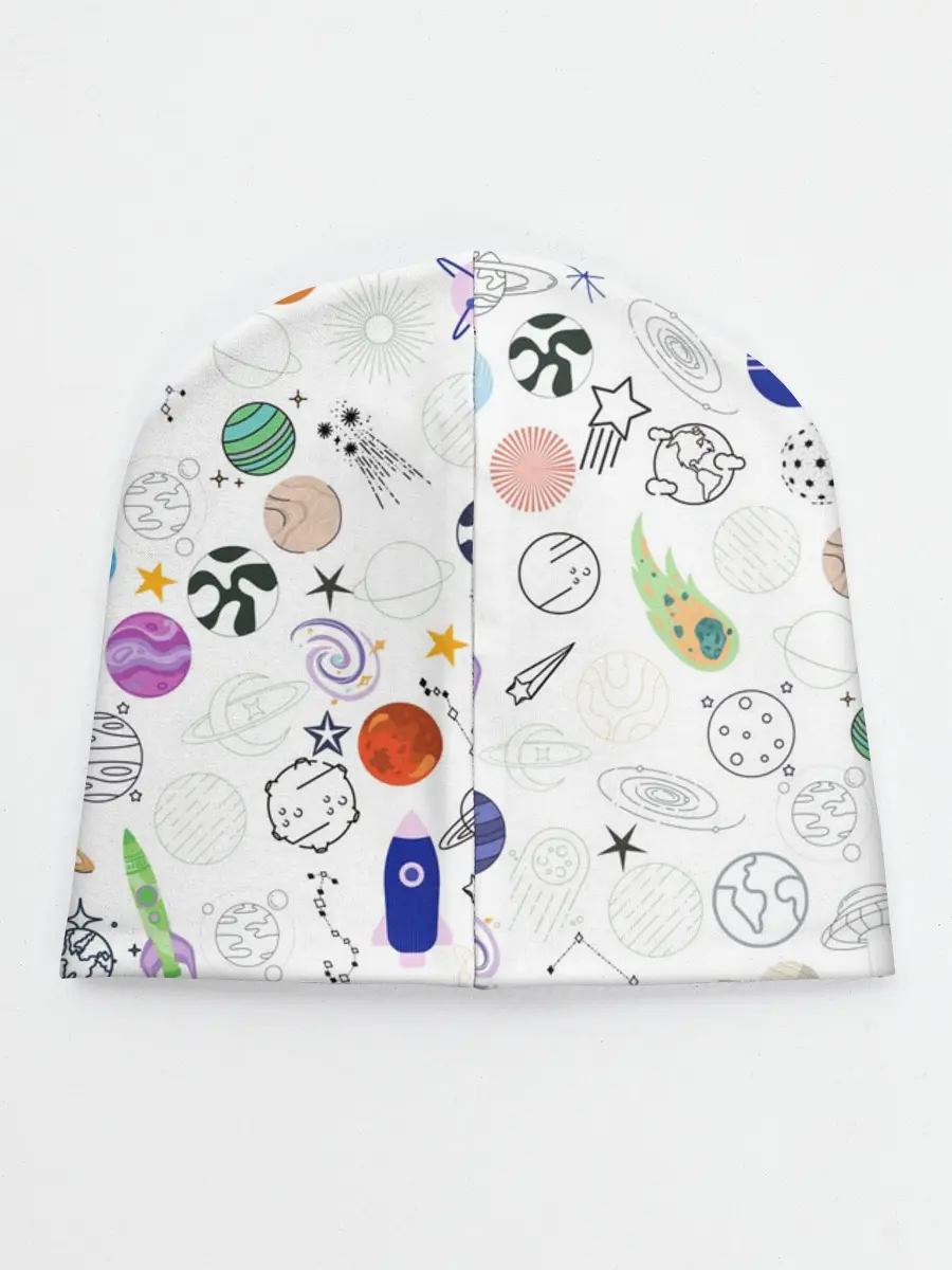 Детская шапка / космос