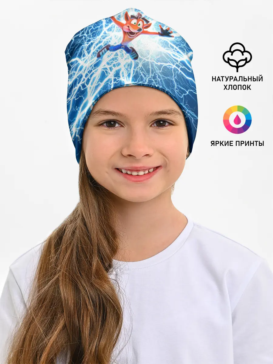 Детская шапка / Crash Bandicoot