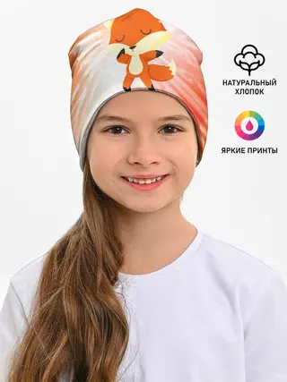 Детская шапка / ЛИСИЧКА / FOXY