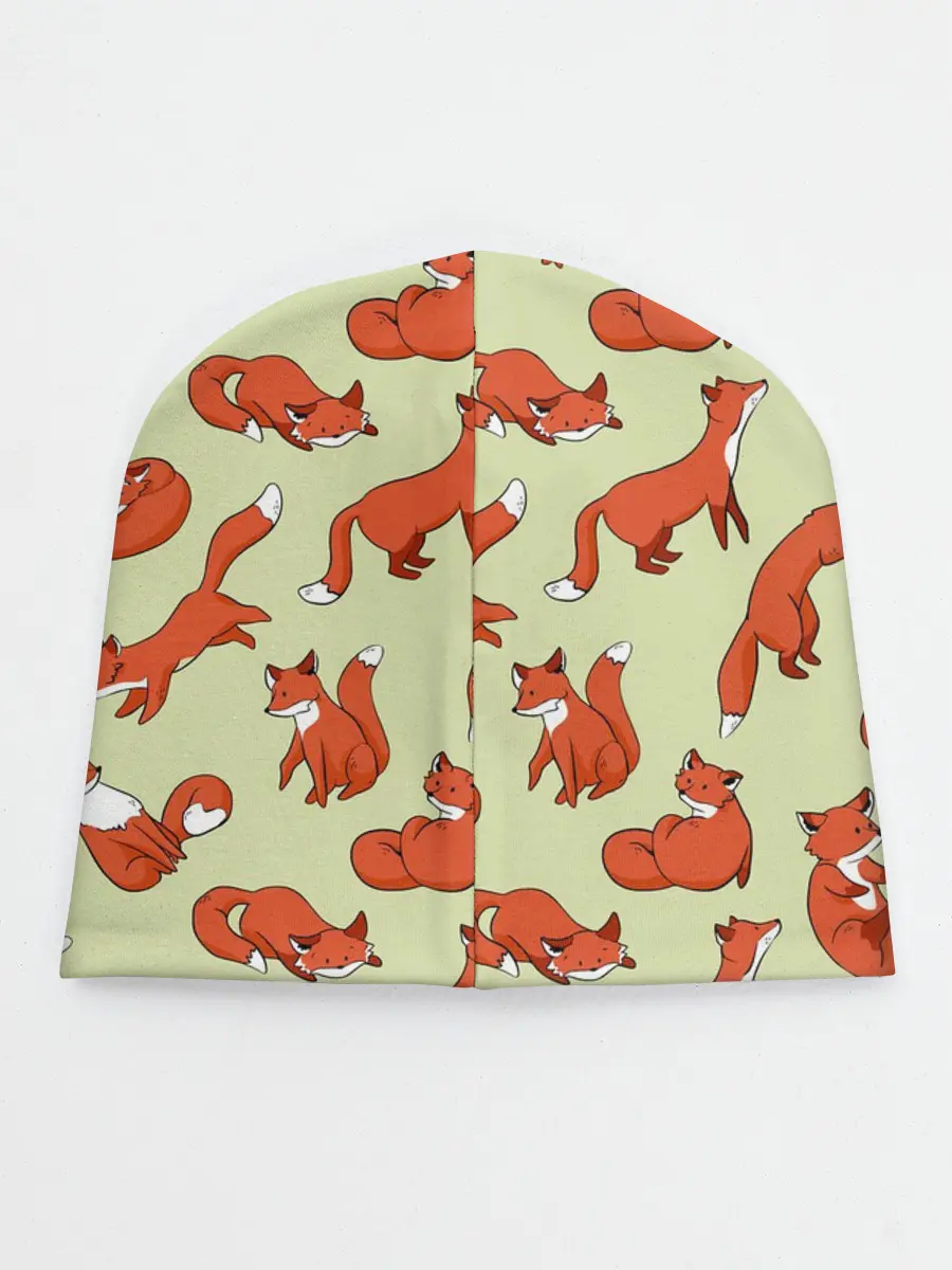Детская шапка / Осенние лисички
