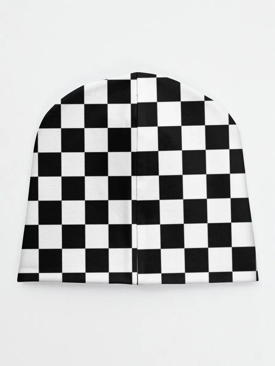 Детская шапка / Шахматка