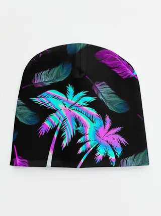 Детская шапка / Неоновое лето