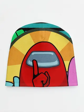 Детская шапка / Among Us IMPOSTOR