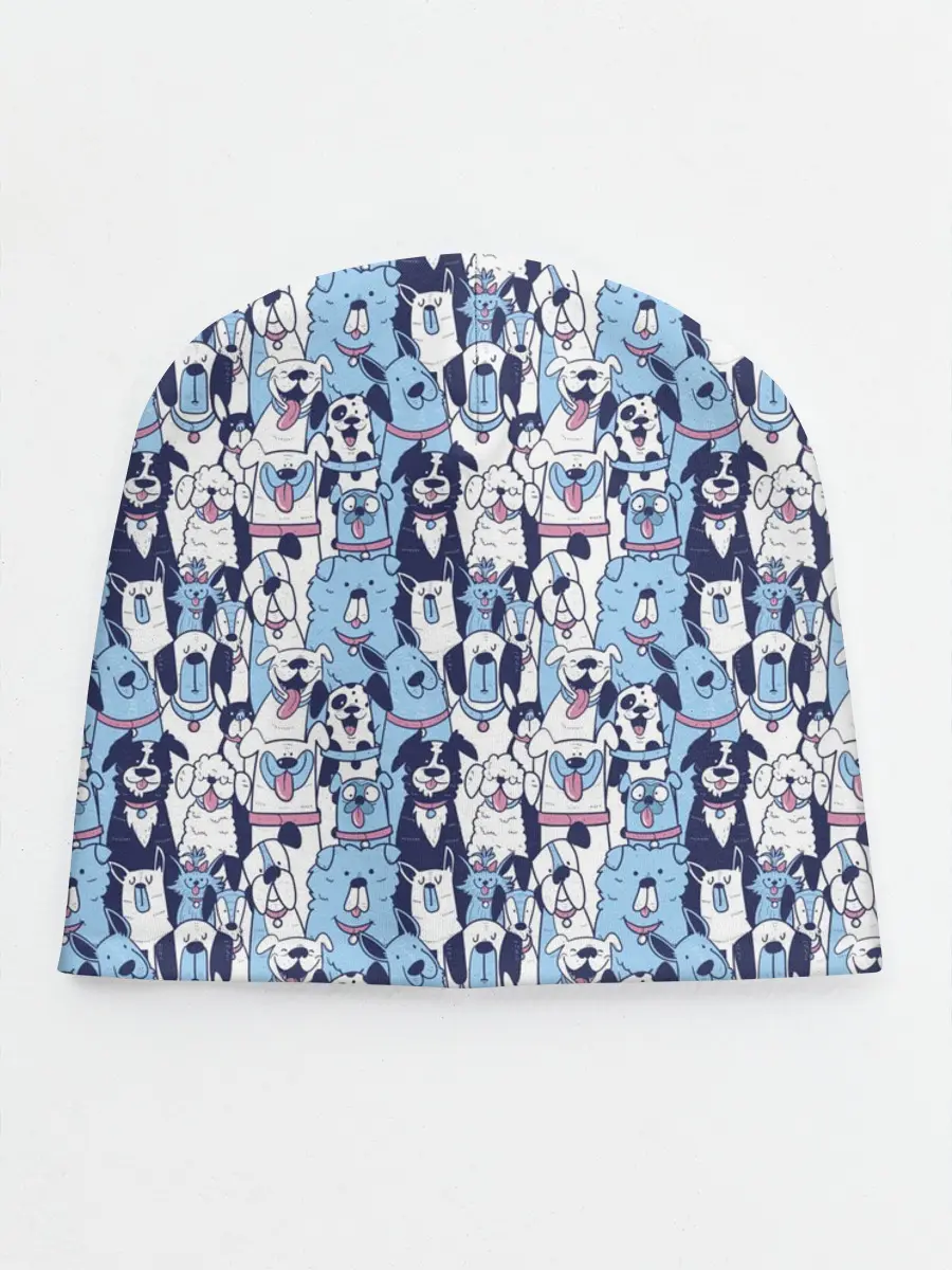 Детская шапка / МИЛЫЕ ПЕСИКИ