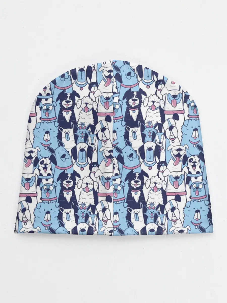 Детская шапка / МИЛЫЕ ПЕСИКИ