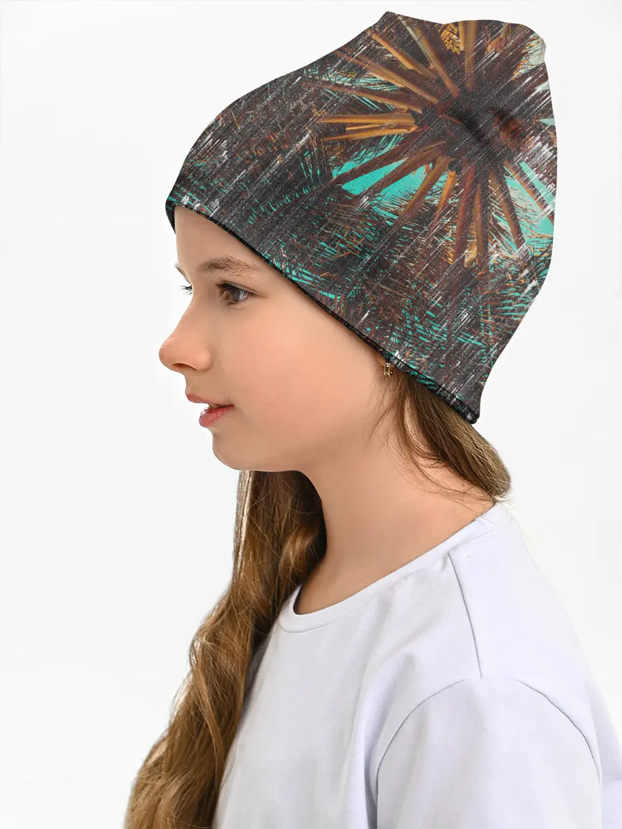 Детская шапка / Palm glitch art