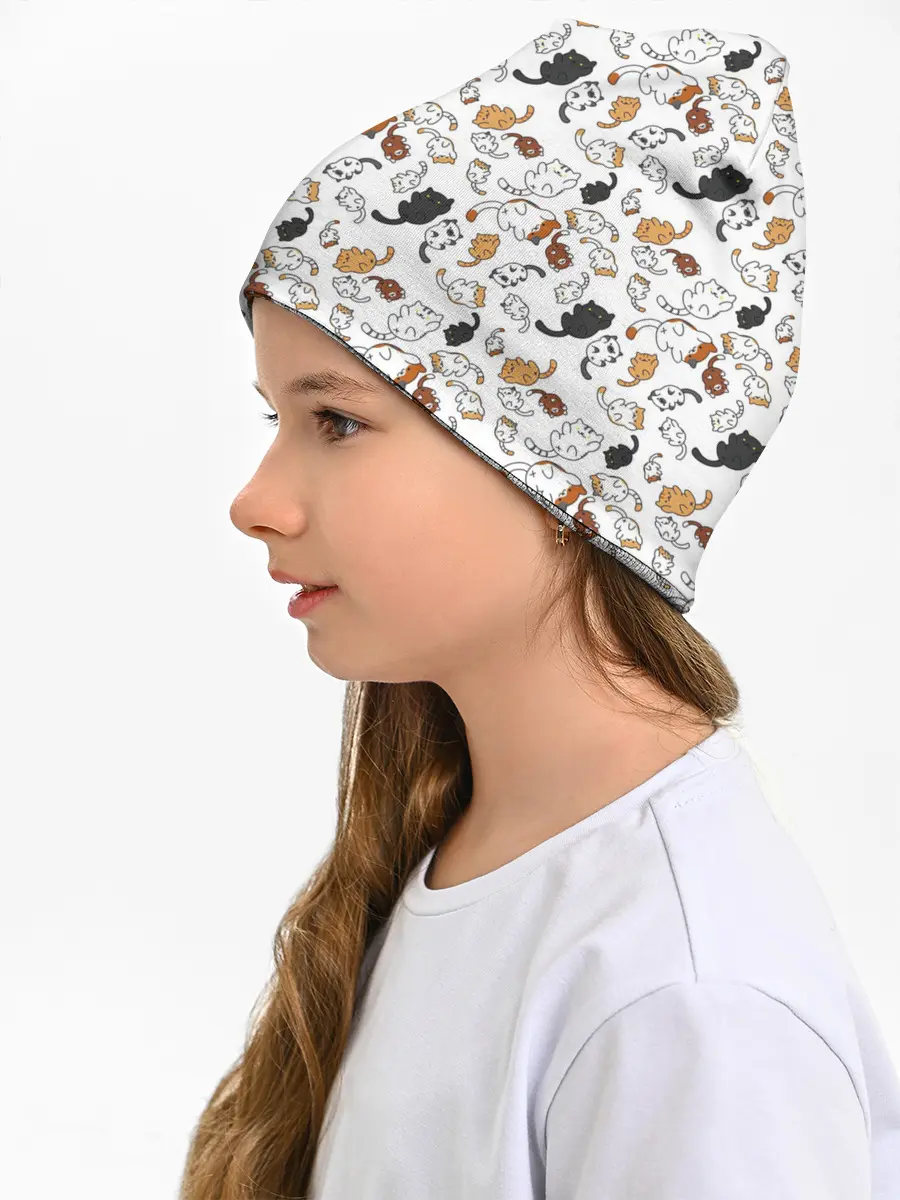 Детская шапка / КОТИКИ