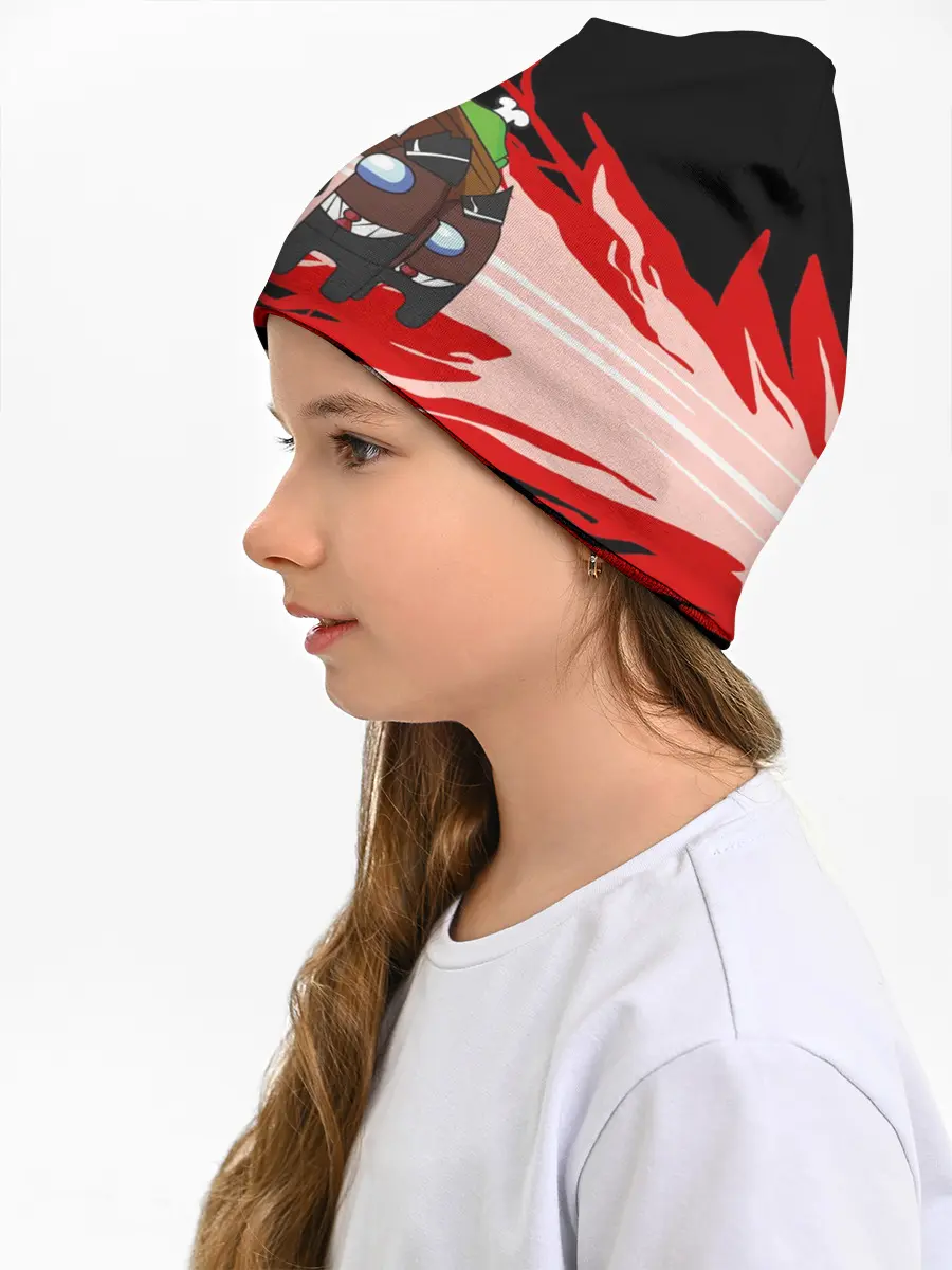 Детская шапка / Among us mem