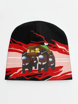 Детская шапка / Among us mem