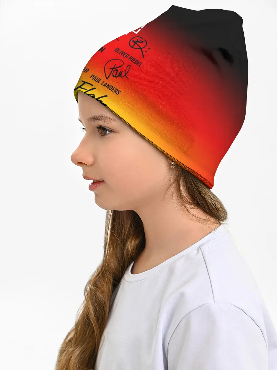 Детская шапка / RAMMSTEIN АВТОГРАФЫ УЧАСТНИКОВ