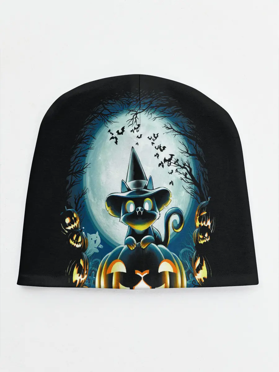 Детская шапка / Хэллоуин Кот