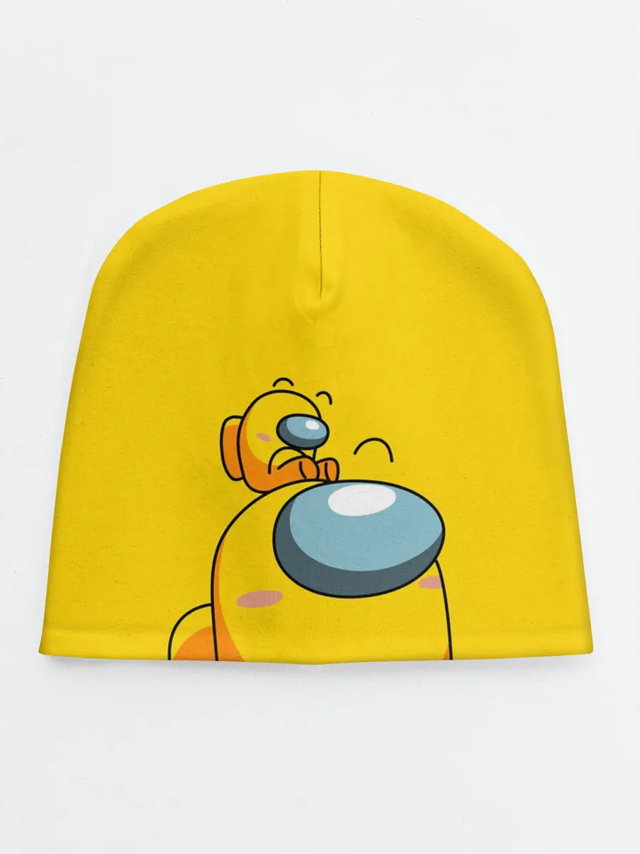 Детская шапка / AMONG US YELLOW