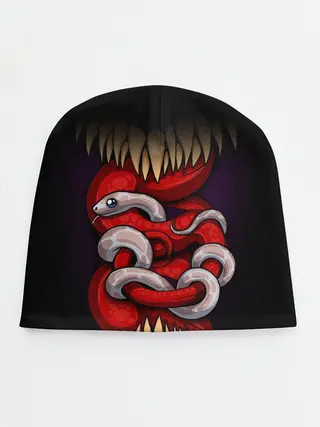 Детская шапка / monster and snake