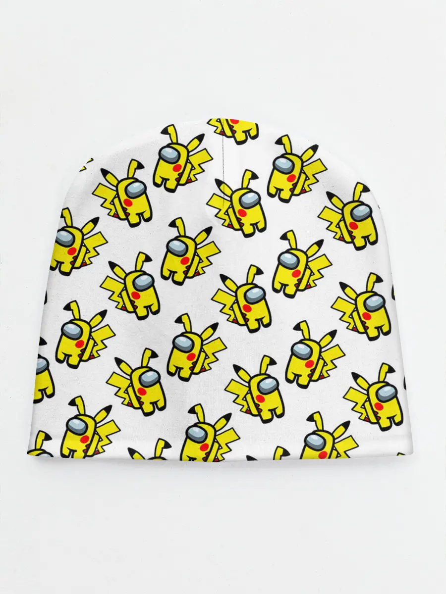 Детская шапка / Among us Pikachu