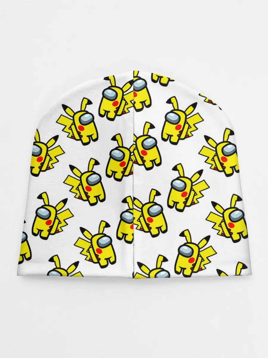 Детская шапка / Among us Pikachu