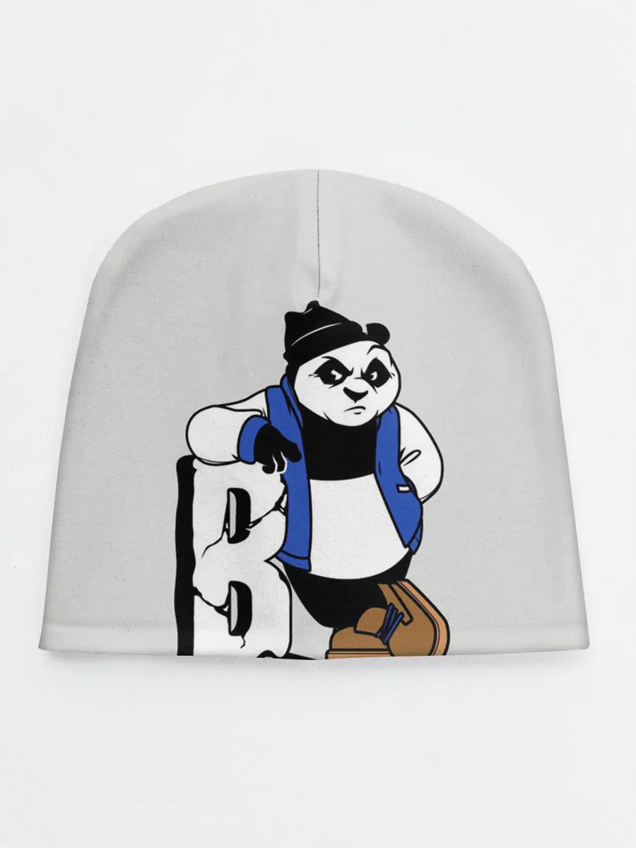 Детская шапка / Серьёзная Панда