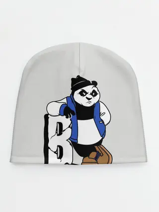 Детская шапка / Серьёзная Панда