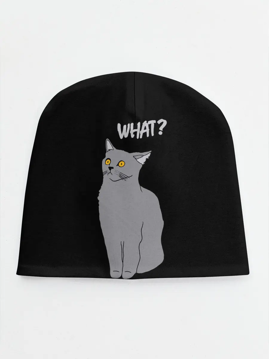 Детская шапка / What cat