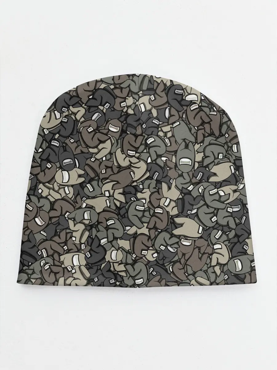 Детская шапка / Камуфляж Амонг Ас