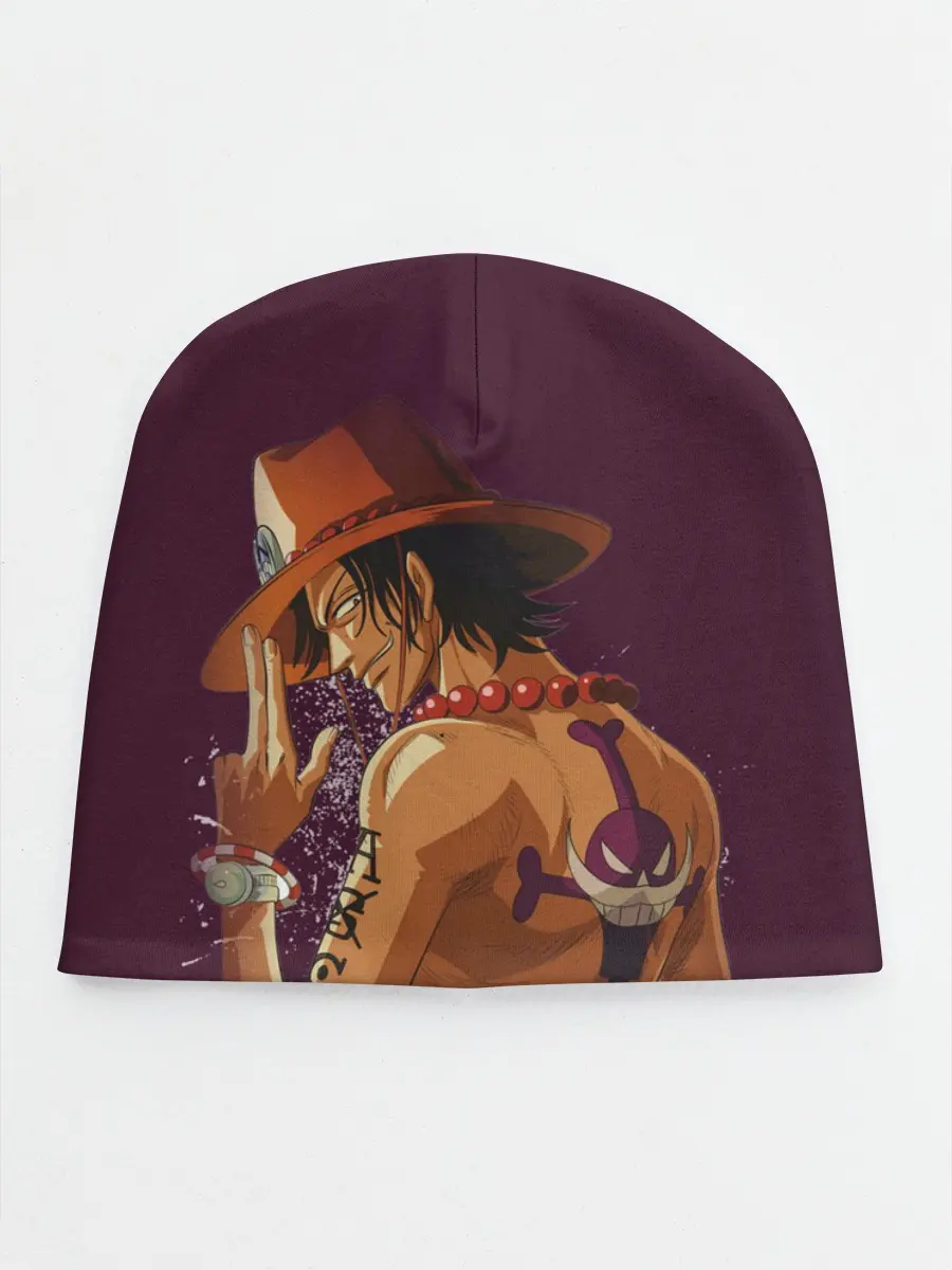 Детская шапка / One Piece. Портгас Д. Эйс