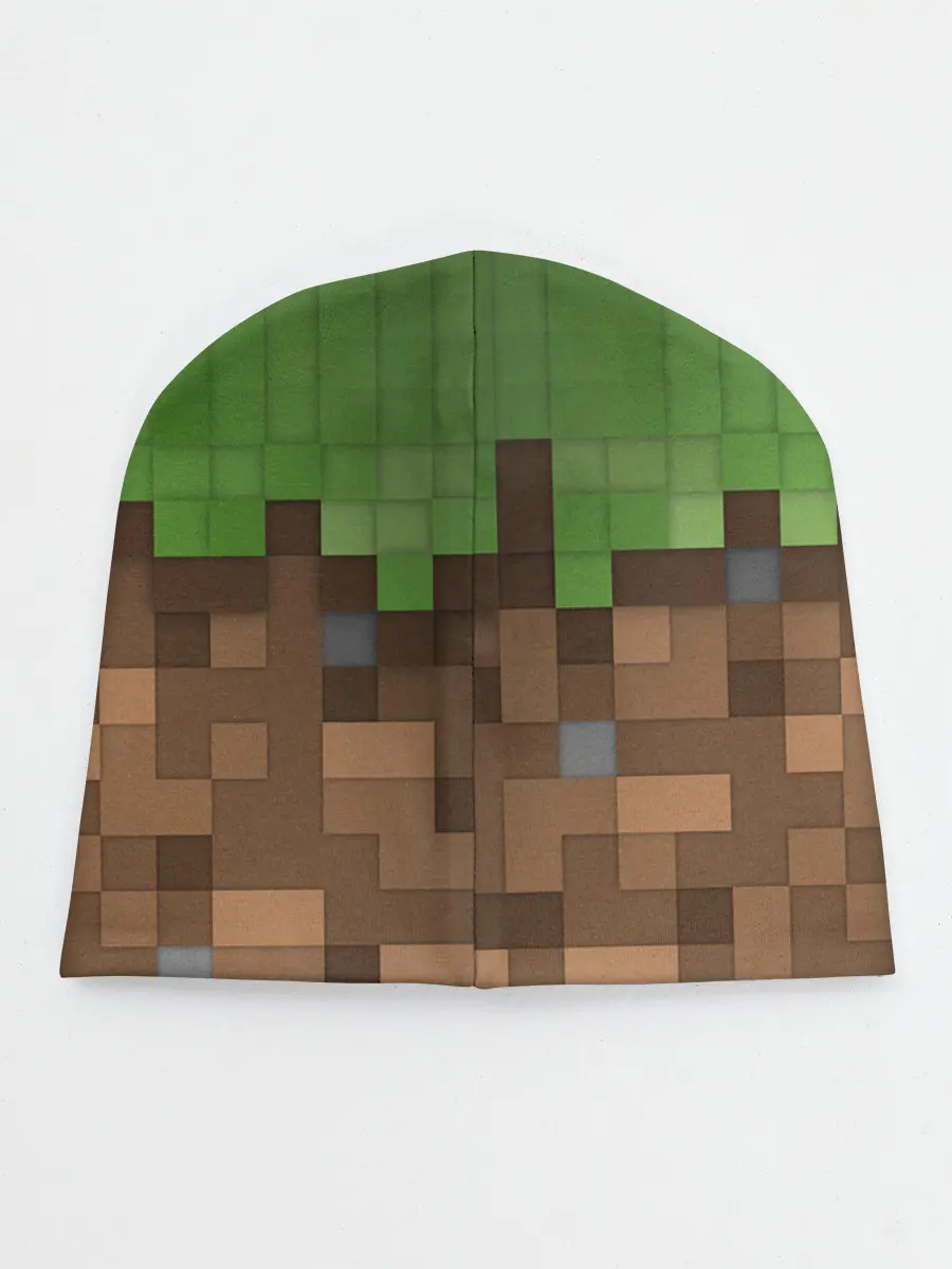 Детская шапка / MineCraft | Крипер