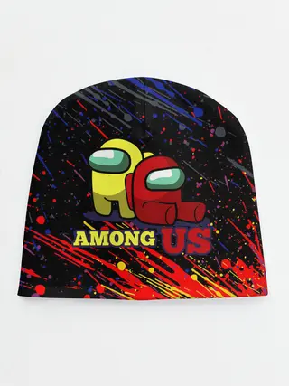 Детская шапка / AMONG US.