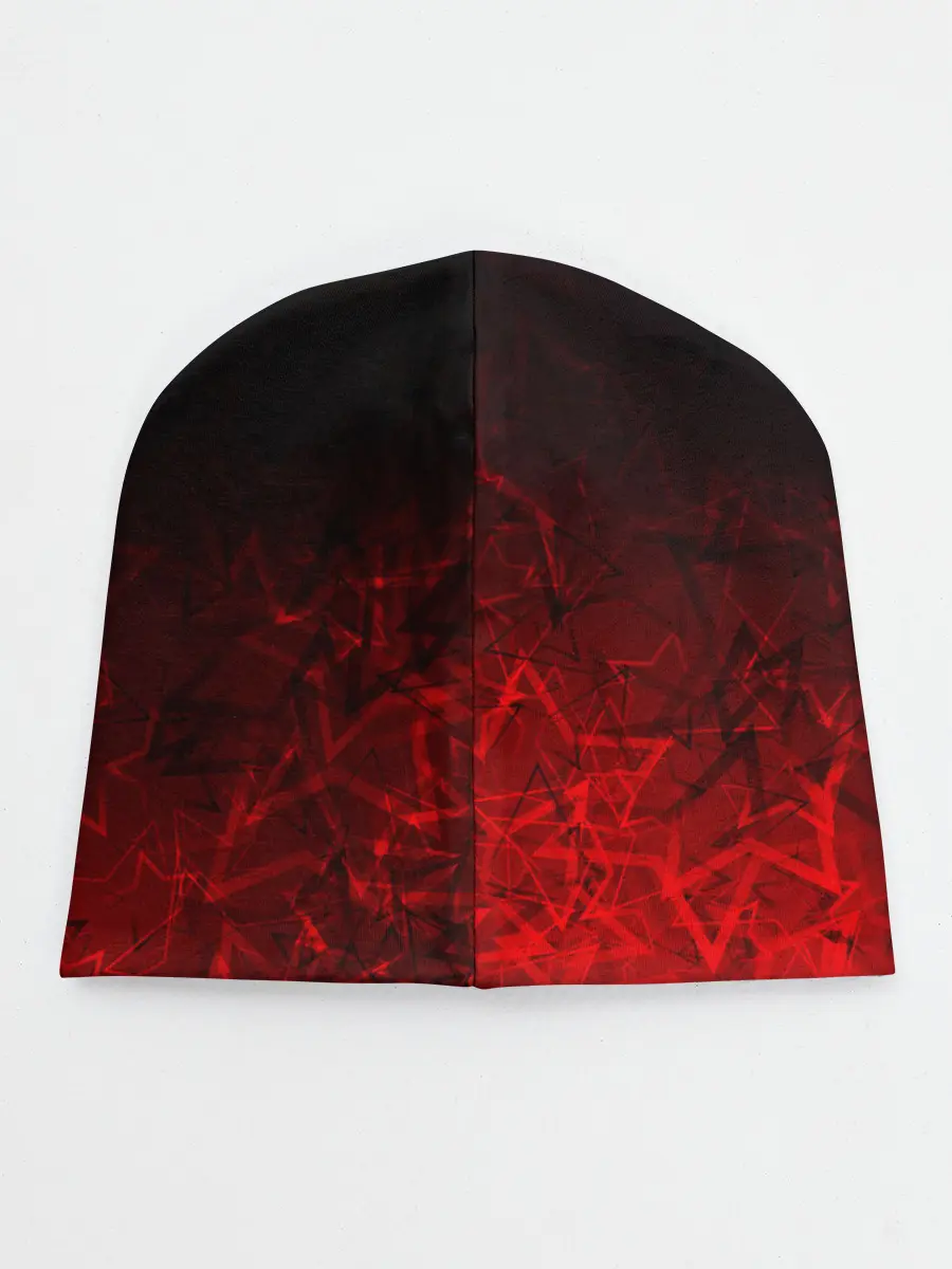 Детская шапка / КРАСНО-ЧЕРНЫЙ ГРАДИЕНТ