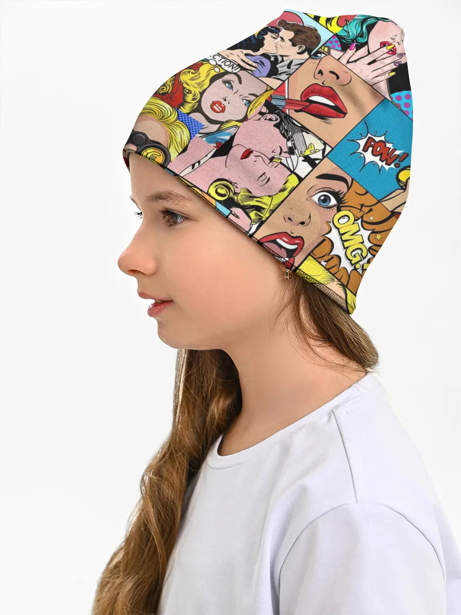 Детская шапка / Pop Art