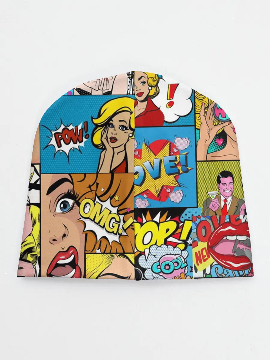 Детская шапка / Pop Art