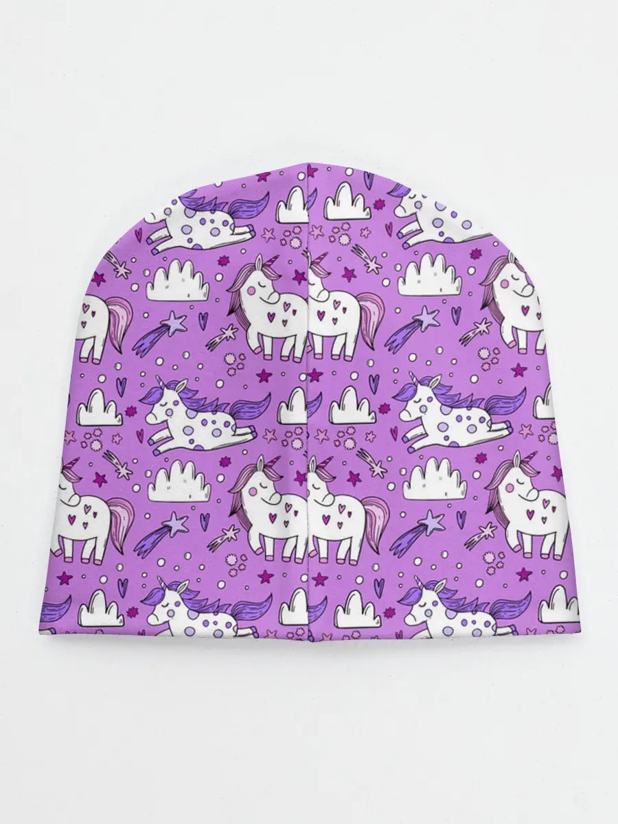 Детская шапка / Unicorn pattern
