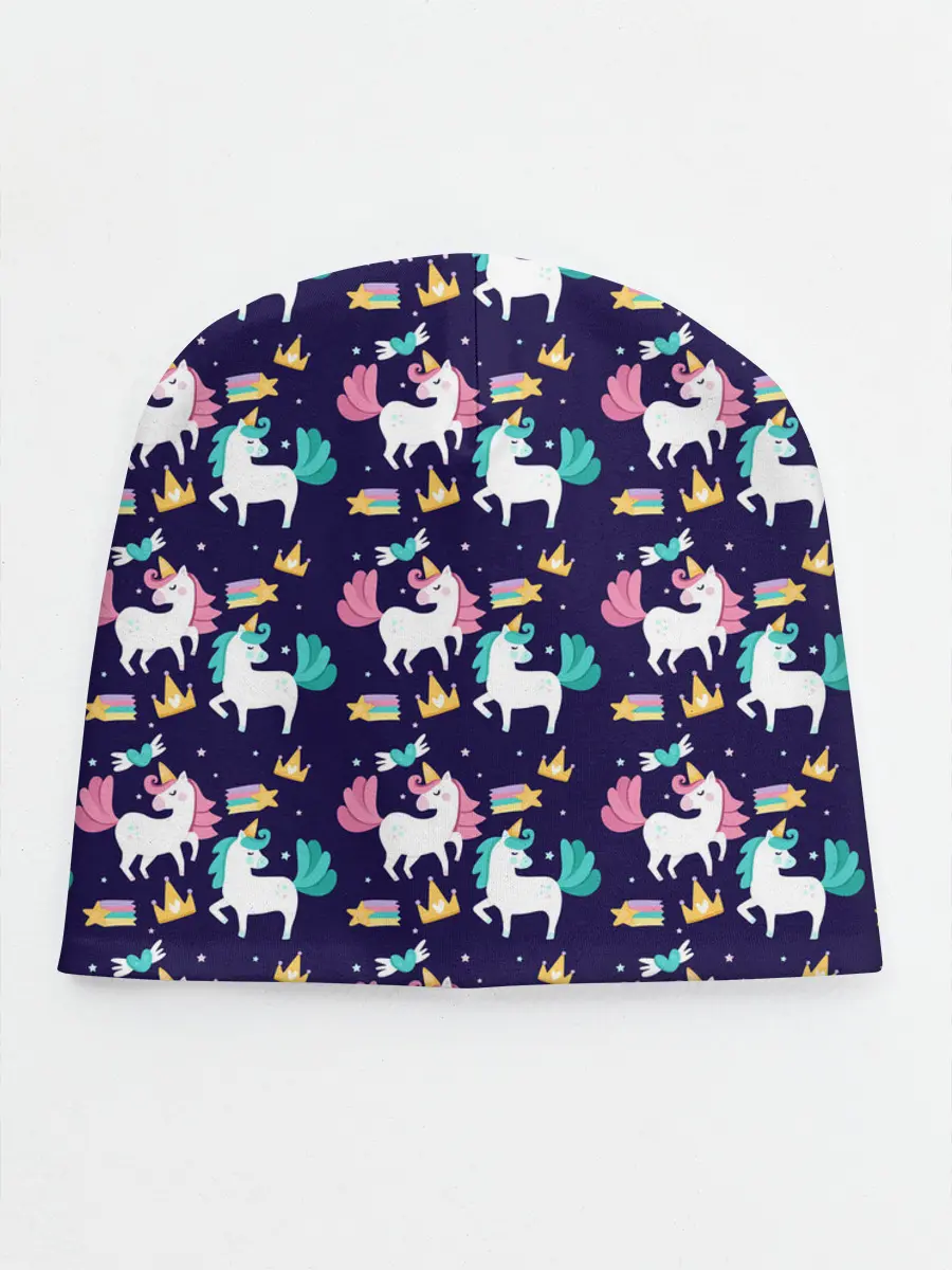 Детская шапка / Unicorn pattern