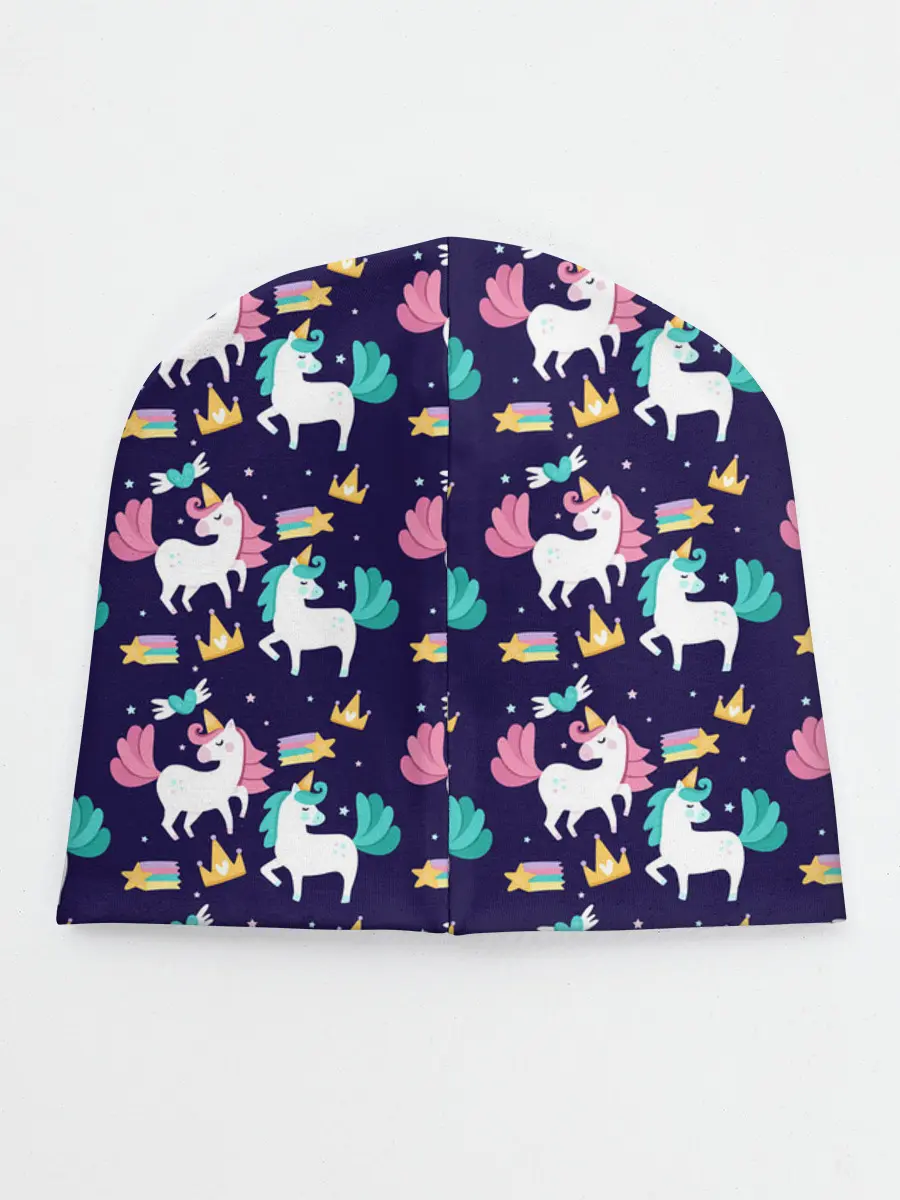 Детская шапка / Unicorn pattern