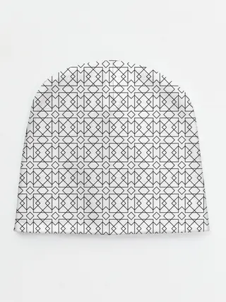 Детская шапка / Геометрический узор