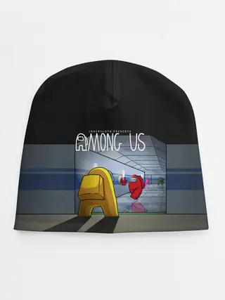 Детская шапка / Among Us | in the tunnel