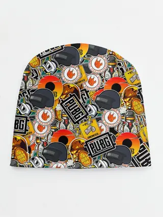 Детская шапка / PUBG STICKER
