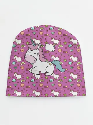 Детская шапка / Единорог