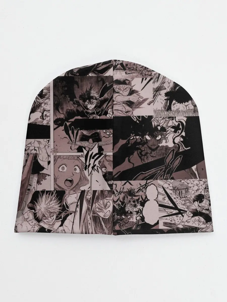 Детская шапка / ASTA manga monochrome pages