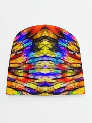 Детская шапка / Батик. Краски