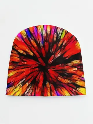 Детская шапка / Батик